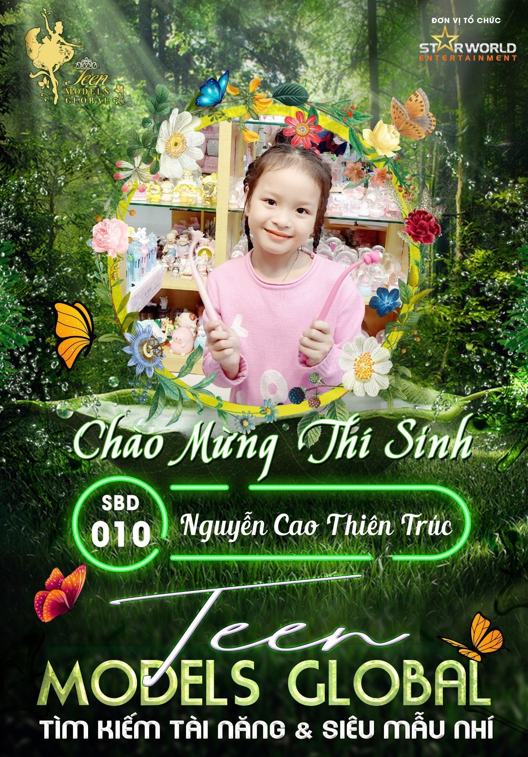 Nguyễn Cao Thiên Trúc sbd 010