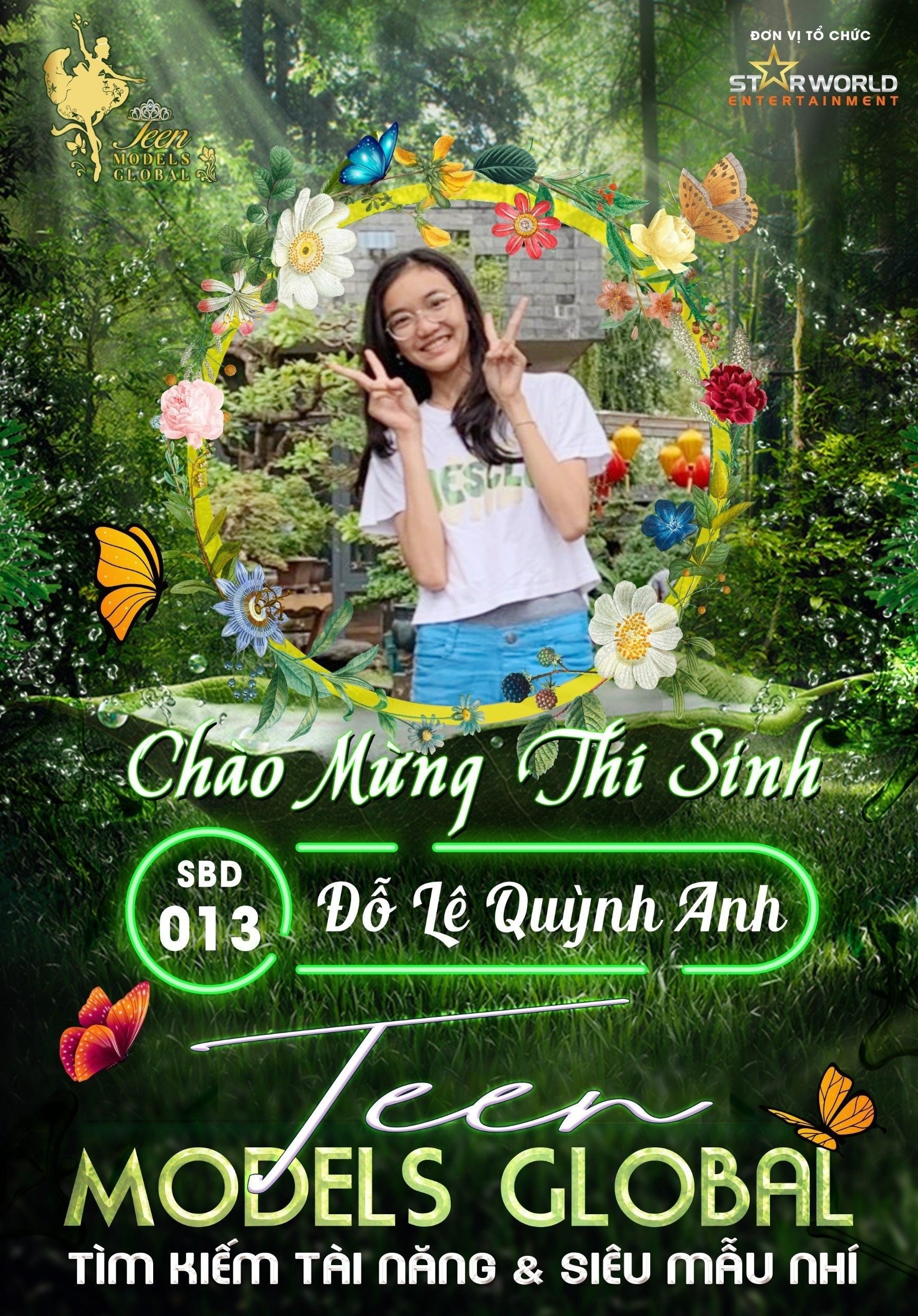 Đỗ Lê Quỳnh Anh sbd 013